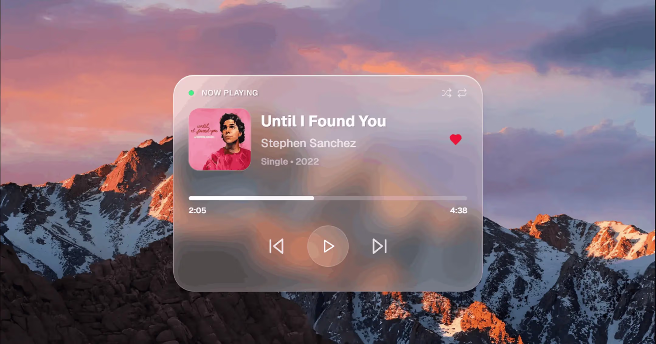 Apple Glass Effect preview