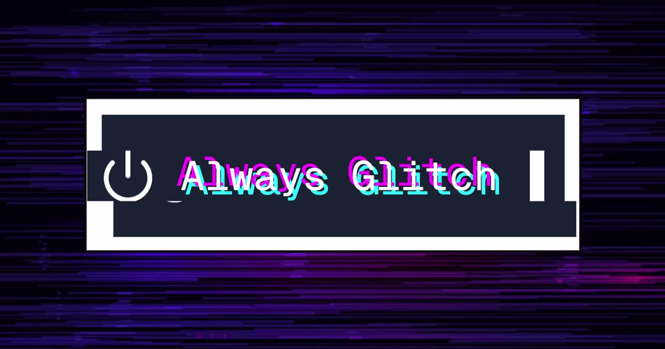 Glitch Button preview