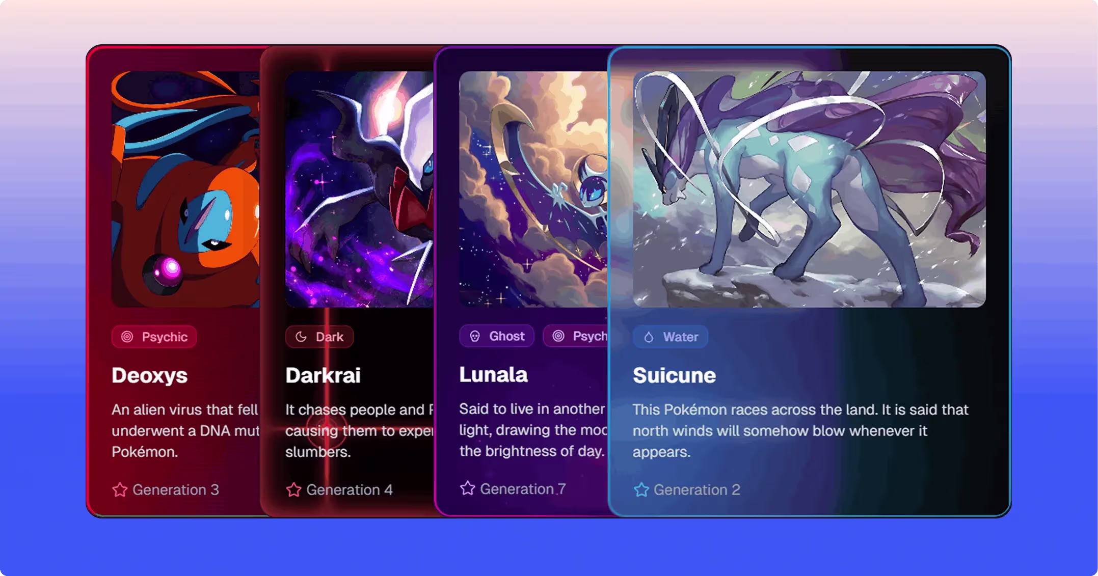 Glow Card preview