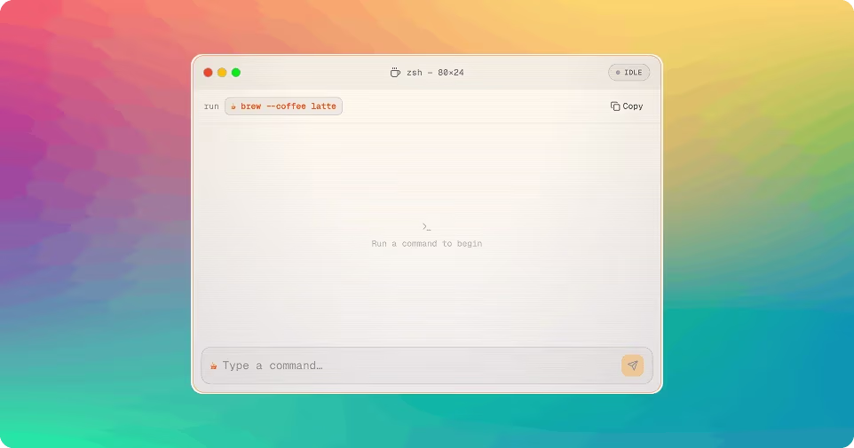 Terminal preview