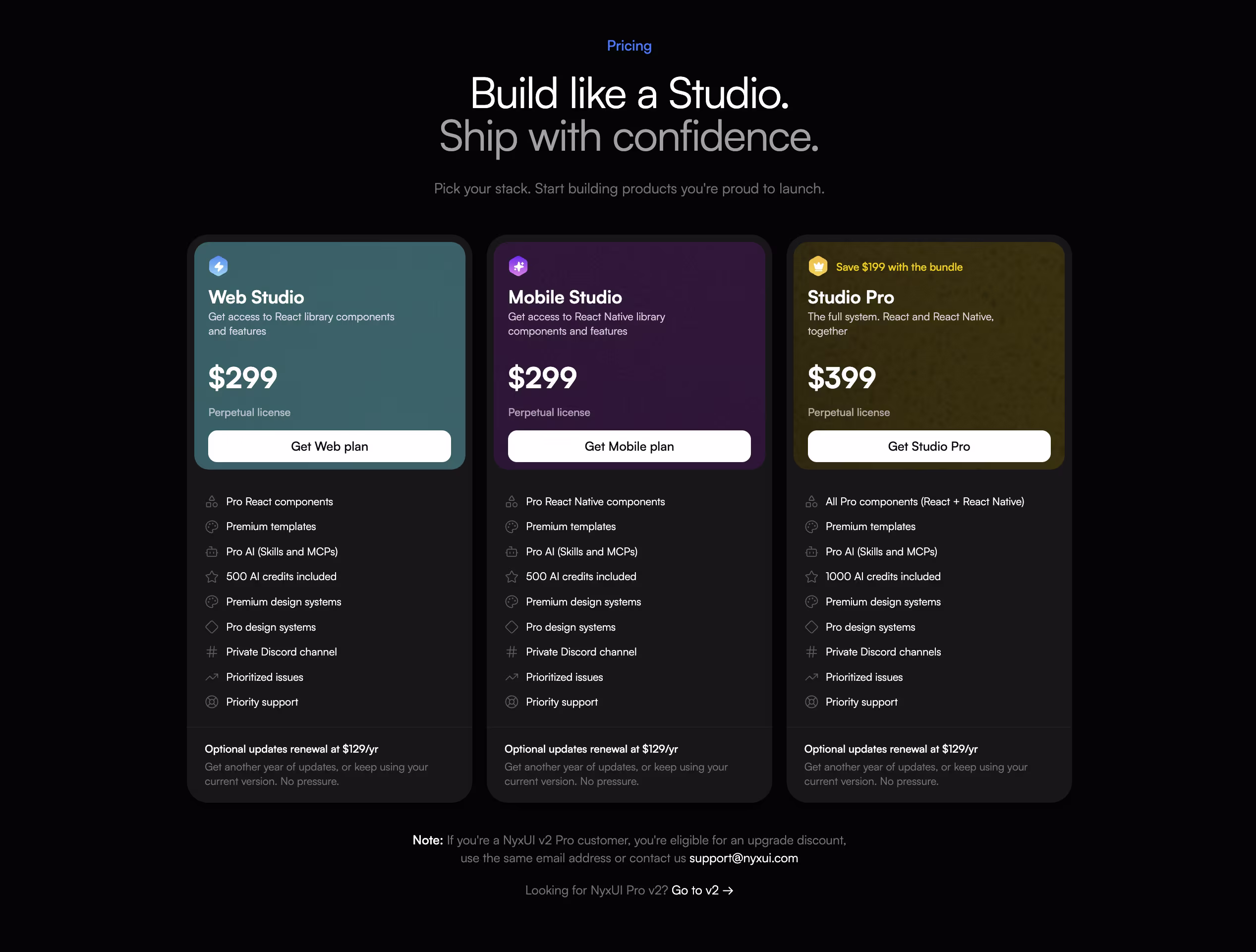 Pricing