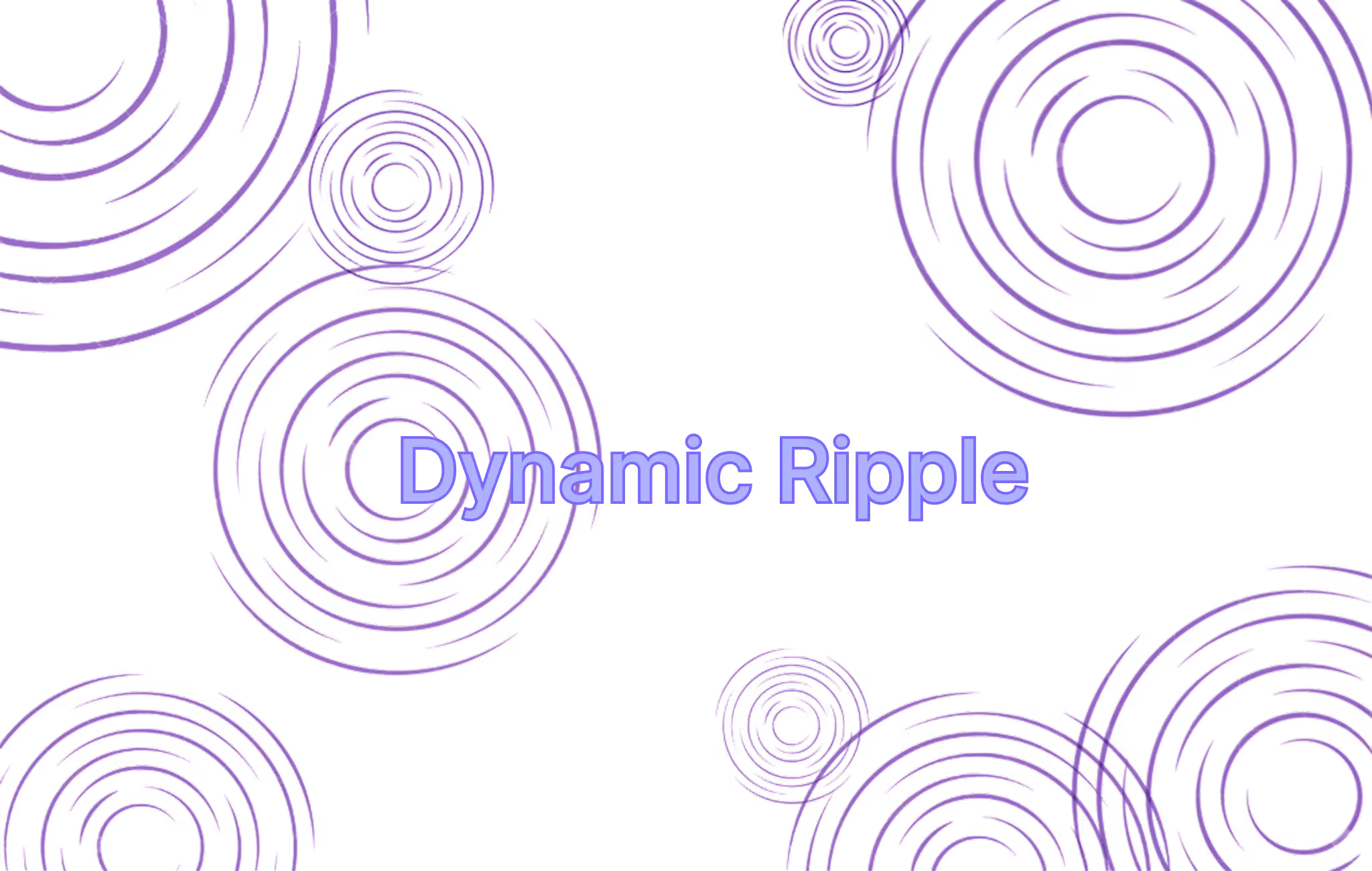 Dynamic Ripple